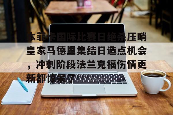 如意体育官方本菲卡国际比赛日绝杀压哨皇家马德里集结日造点机会，冲刺阶段法兰克福伤情更新都惊呆了(意大利足球甲级联赛比赛结果最新消息)